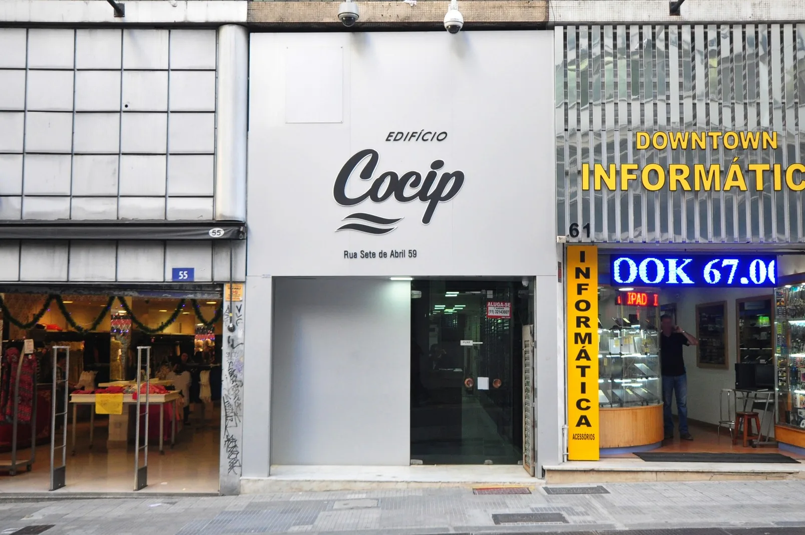 Entrada do Edifício Cocip